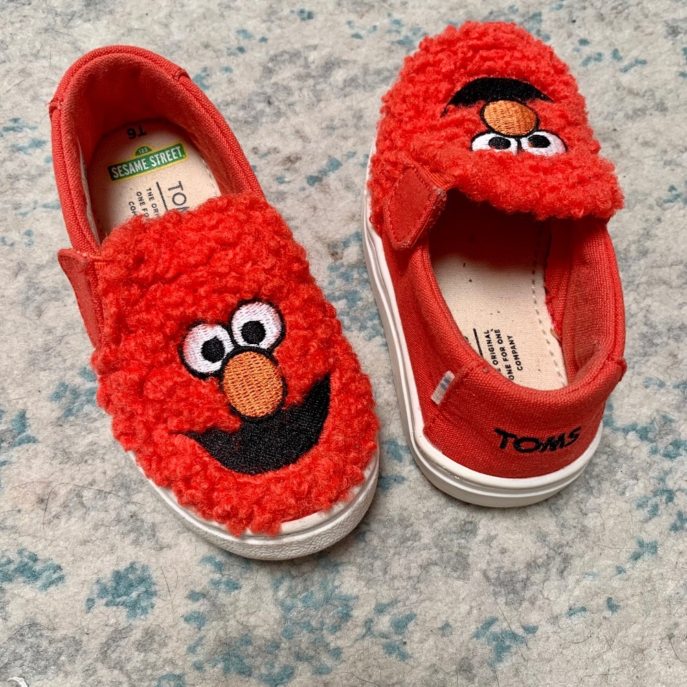 Tom’s Elmo Toddler Shoes